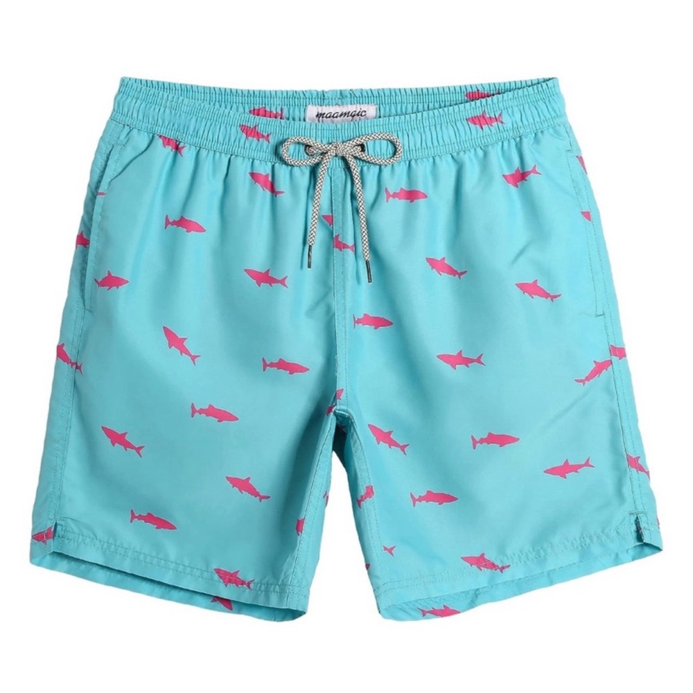 maamgic Boys Swim Trunks Toddler Swim
Shorts Little Size 8 Boys